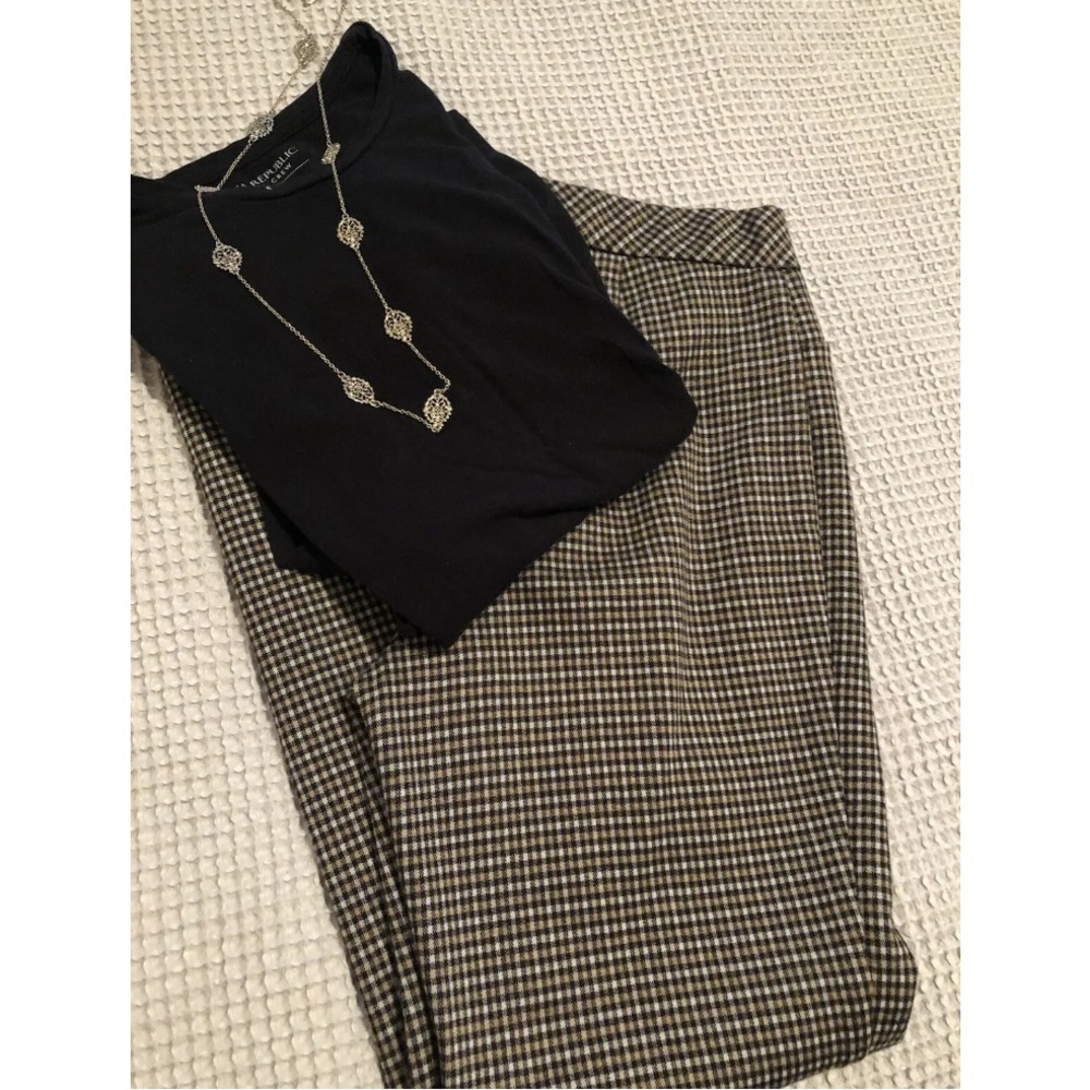 NWT J.Jill Slim Leg Ponte Pull-On Slacks, XS